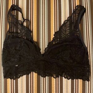 Lace black bralette